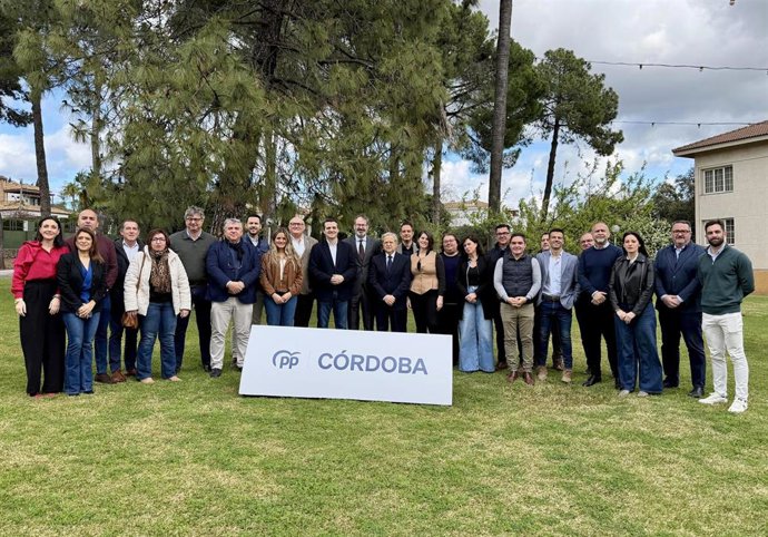 Reunión del Consejo de Alcaldes del PP cordobés