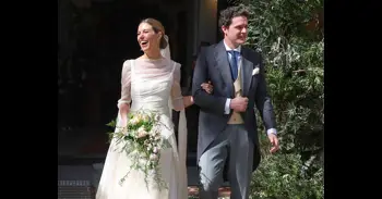 La boda de Luis Domecq y Myriam Gonzalo reúne a Claudia Osborne, El Juli y otros rostros de la alta sociedad en Sevilla