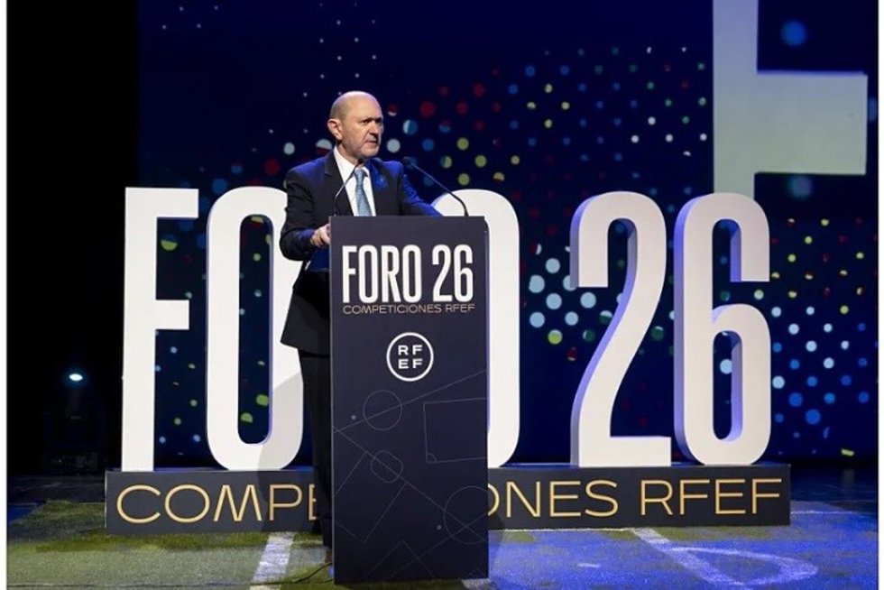Rafael Louzán, en el Congreso Nacional Foro 26.