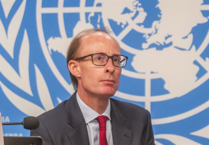 Archivo - El relator especial de la ONU para la lucha contra el terrorismo y los derechos humanos, Ben Saul