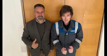 Abascal se reúne en Madrid con el presidente argentino, Javier Milei