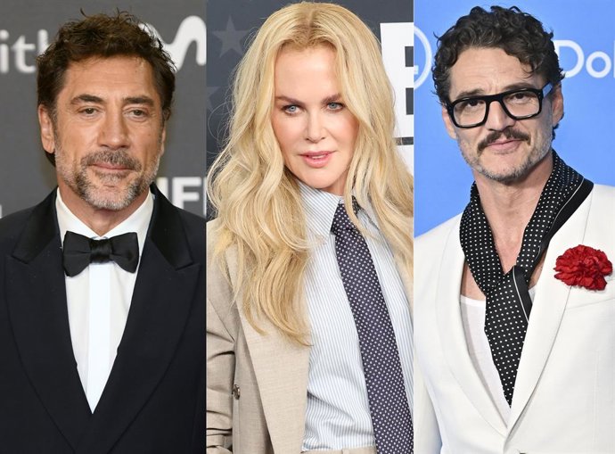 Archivo - De Javier Bardem y Nicole Kidman a Pedro Pascal y Sigourney Weaver: Todos los presentadores de los Oscar 2026