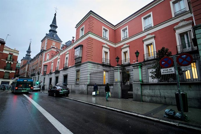 Archivo - Arquivo - Fachada do Ministério dos Negócios Estrangeiros, da União Europeia e da Cooperação da Espanha, em 14 de dezembro de 2022, em Madri (Espanha). O Ministério dos Negócios Estrangeiros, da União Europeia e da Cooperação da Espanha é o órgã