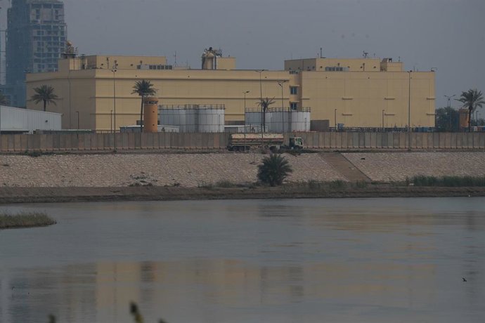 Embajada de Estados Unidos en Bagdad, Irak (archivo)