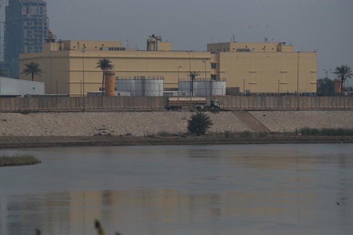 Embajada de Estados Unidos en Bagdad, Irak (archivo)