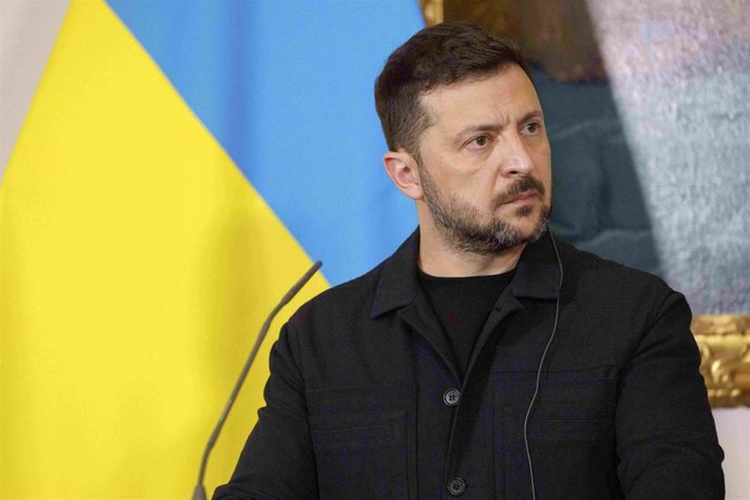 Archivo - El presidente ucraniano, Volodimir Zelenski