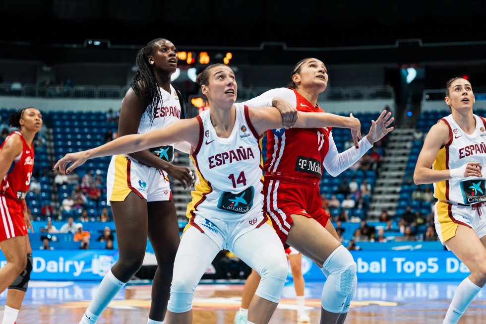 España - Puerto Rico, Premundial baloncesto