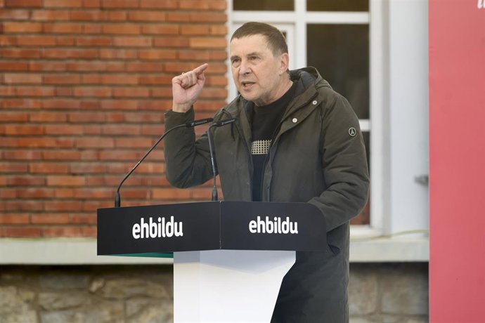 El secretario general de EH Bildu, Arnaldo Otegi