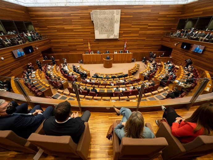 Imagem de arquivo do Hemiciclo das Cortes de Castela e Leão