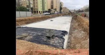 La Junta finaliza la ejecución de los muros del túnel de la Línea 3 Norte del Metro de Sevilla en Pino Montano