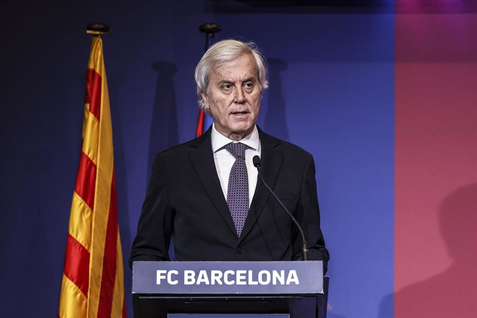 El secretario del FC Barcelona Josep Cubells