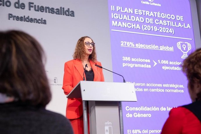 La consejera de Igualdad de Castilla-La Mancha, Sara Simón.