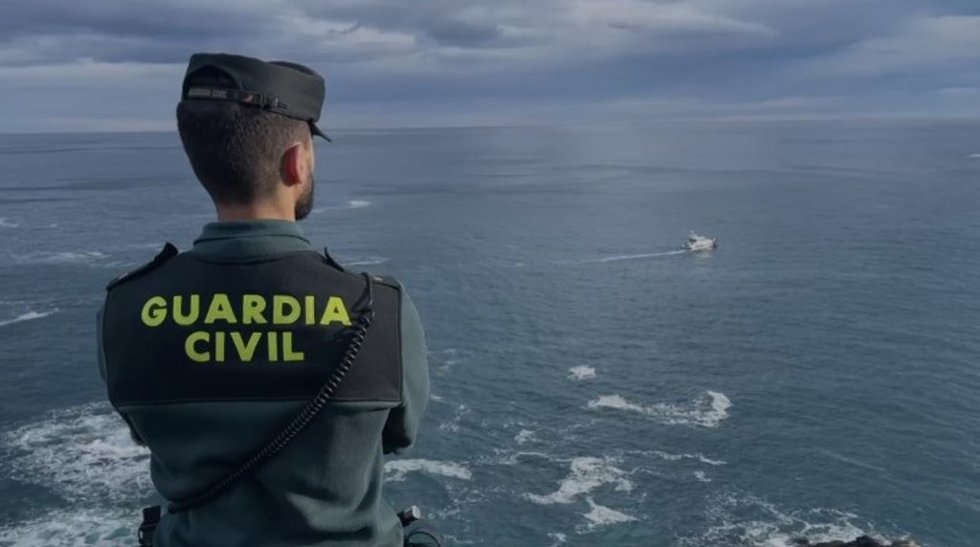 Archivo - Imagenes del dispositivo de  búsqueda de la Guardia Civil de este martes.
