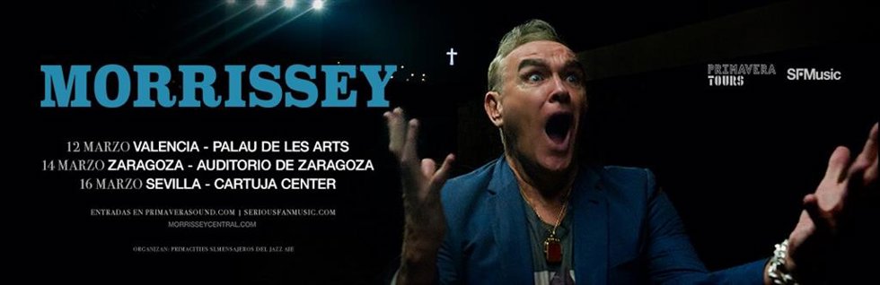 Archivo - Morrissey actuará en marzo en Valncia, Zaragoza y Sevilla. Imagen de archivo.