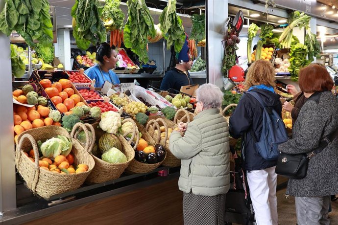 Archivo - Mercado de abasto de Jerez.