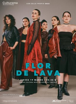 Grupo de música 'Flor de lava'.