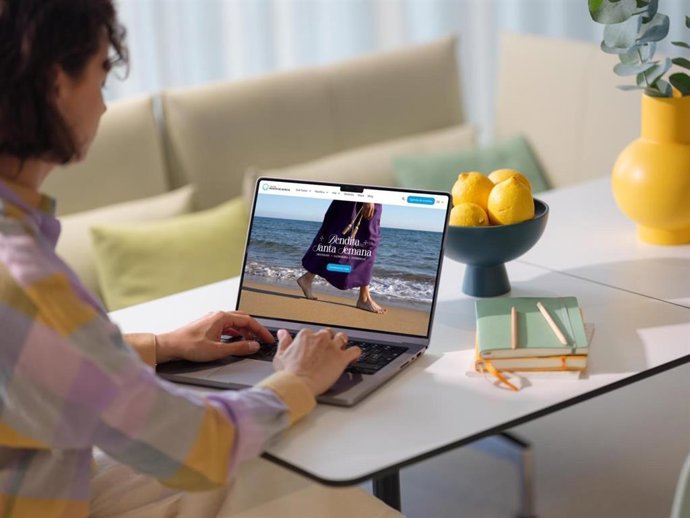 Una imagen de la nueva web, con la campaña de promoción unitaria de la Semana Santa en la Región de Murcia.