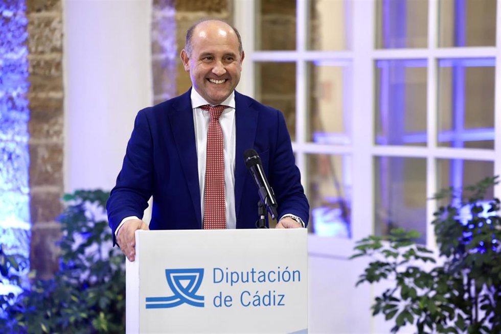 Archivo - El portavoz del PP en la Diputación, Juancho Ortiz.