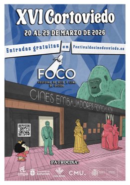 Cartel de FOCO en Oviedo