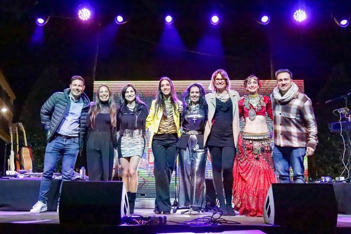 El concierto 'Ellas dan la nota' celebrado este sábado, 14 de marzo, en Alcalá de Guadaíra (Sevilla).