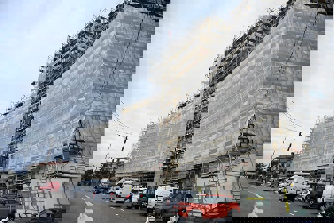 Eedificio donde se han producido los hechos