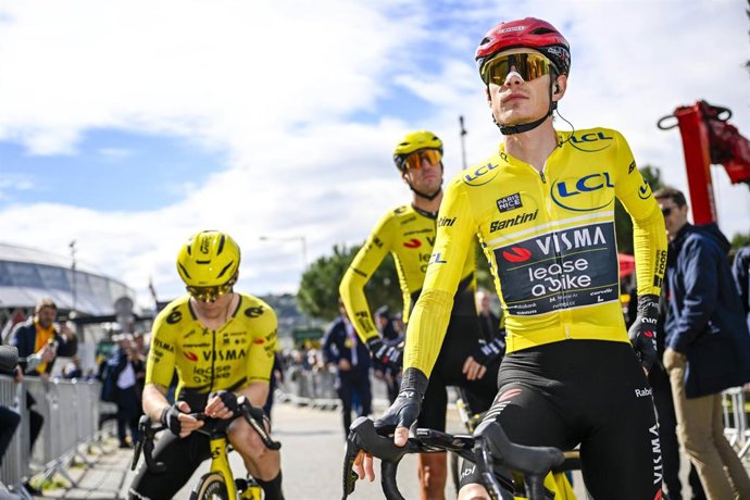 Jonas Vingegaard en la París-Niza