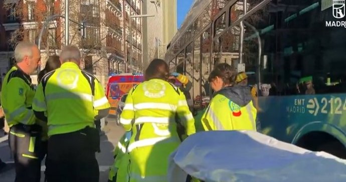 Atropello en el distrito de Salamanca