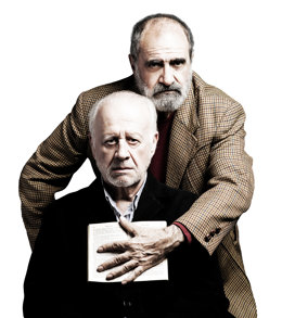 Archivo - Juan Echanove y Joaquín Climent en 'Esencia'