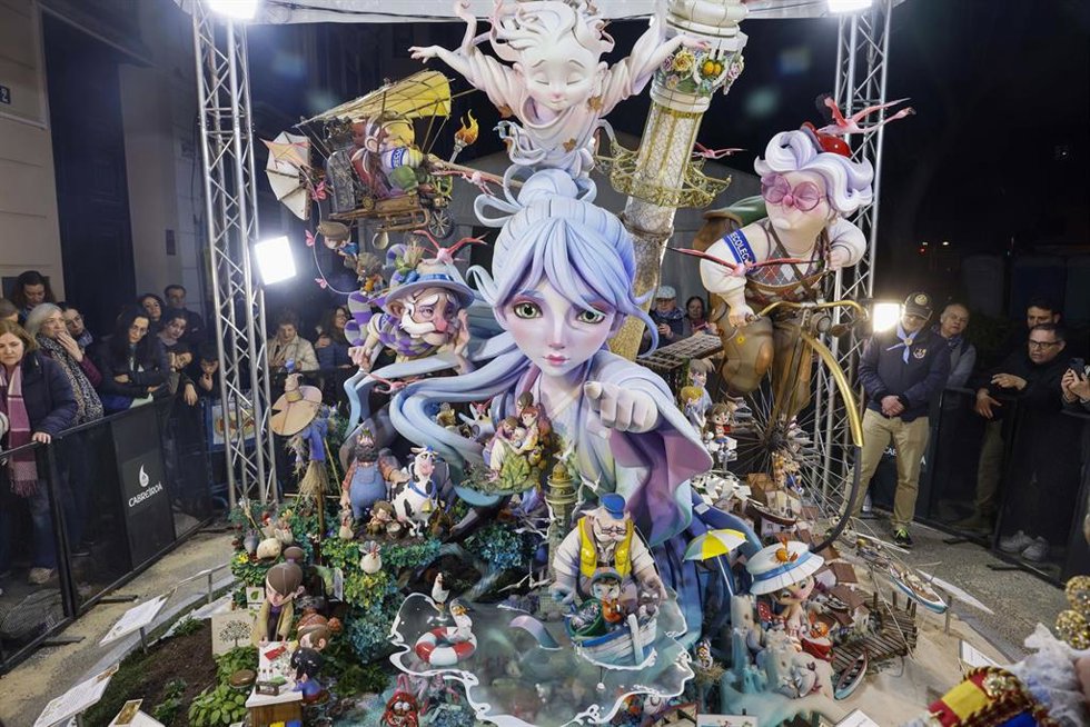 AMPL.- Fallas.- Espartero-Ramón y Cajal es la mejor falla infantil de 2026