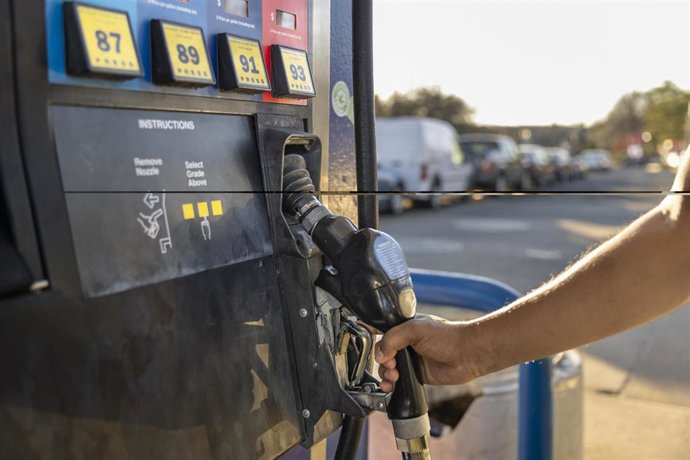 Surtidor de gasolina en una localidad de Virginia, Estados Unidos