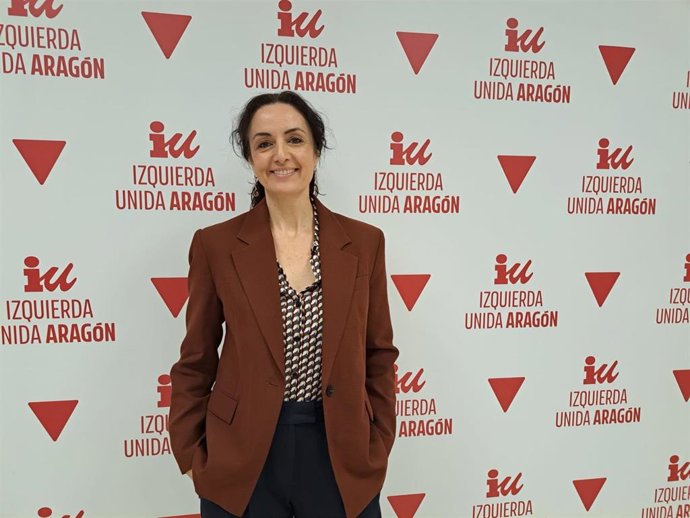 Archivo - La candidata de Izquierda Unida - Movimiento Sumar, Marta Abengochea, este sábado.