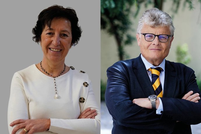 Rosalía Gil-Albarellos y Joan Franco (Tecniberia).