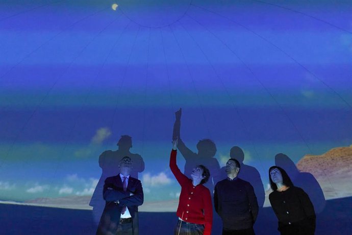 Presentación del programa educativo Escuela de Estrellas, en la edición especial con motivo del eclipse de agosto