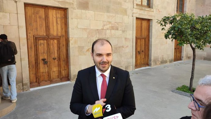 El conseller de Presidencia de la Generalitat, Albert Dalmau