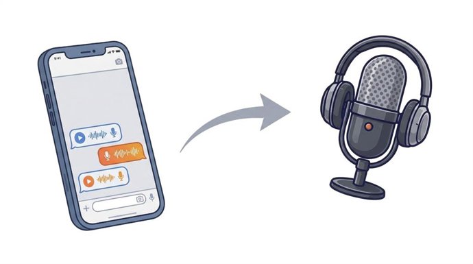 De nota de voz a podcast