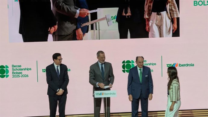 El Rey entrega las Becas Iberdrola