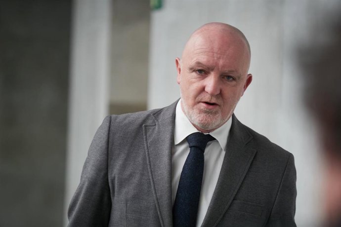 Archivo - El portavoz de UPN en el Parlamento de Navarra, Javier Esparza.