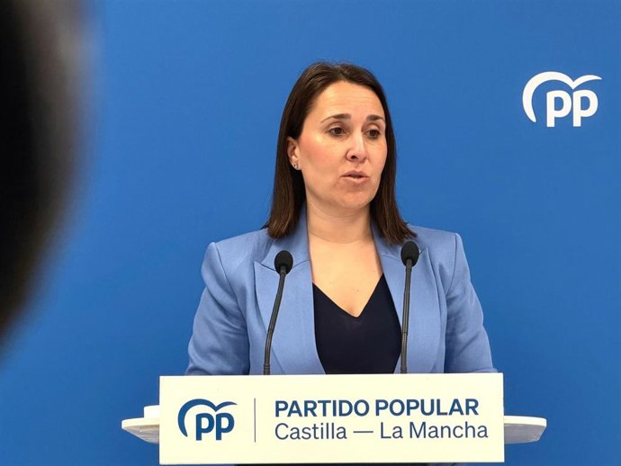 La portavoz del PP de C-LM, Alejandra Hernández.