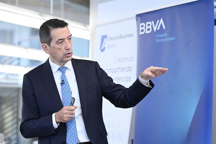 Archivo - El responsable de Análisis Económico de BBVA Research, Rafael Doménech, en una imagen de archivo