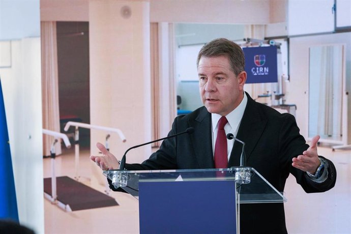 El presidente regional, Emiliano García-Page.