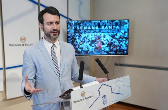 El regidor de la localidad, David Esteban.