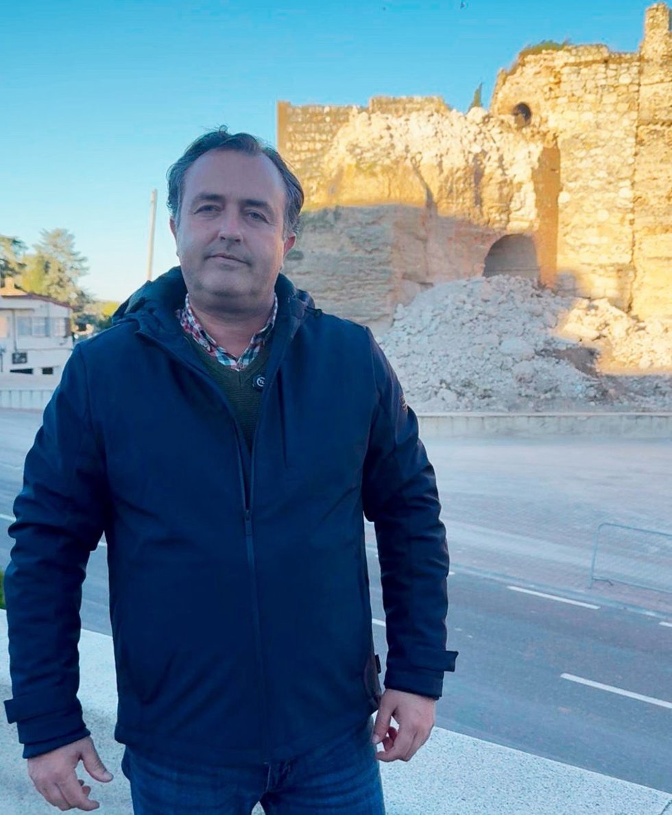 El presidente del Grupo Parlamentario Vox, David Moreno.