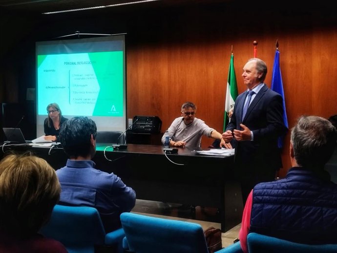 El delegado territorial de Empleo y Formación, Antonio Augustín.