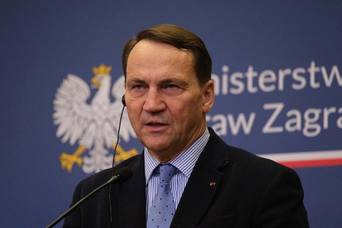 El viceprimer ministro y ministro de Exteiores de Polonia, Radoslaw  Sikorski.