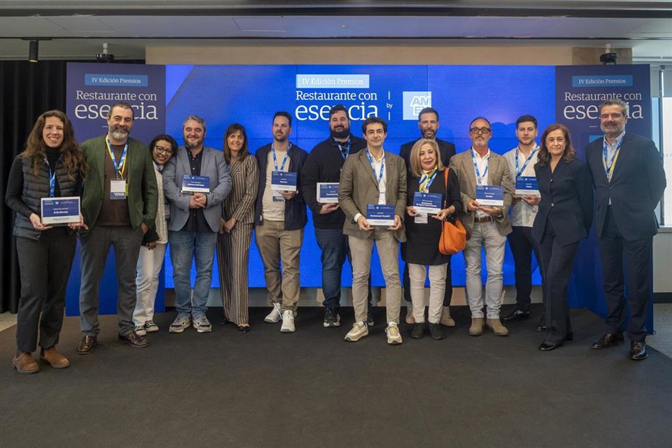 Imagen de la gala de premios de la IV edición de los premios.
