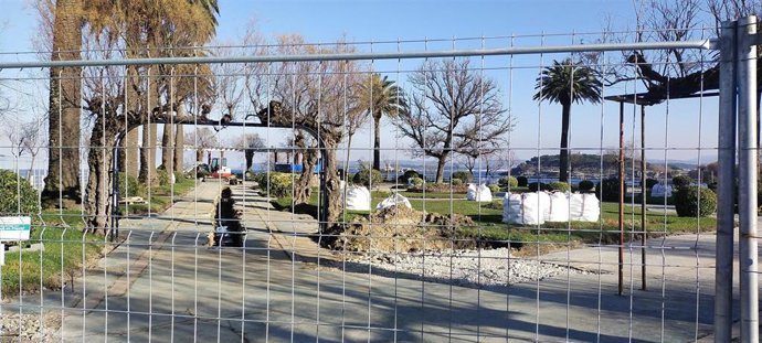 Archivo - Inicio de las obras de los Jardines de Piquío.-ARCHIVO