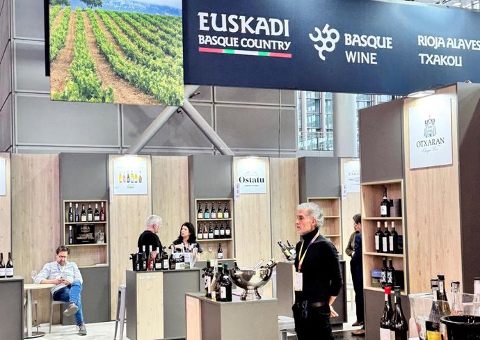 Euskadi Basque Country standa ProWein 2026 azokan