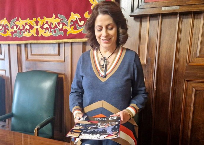 La alcaldesa de Teruel, Emma Buj.