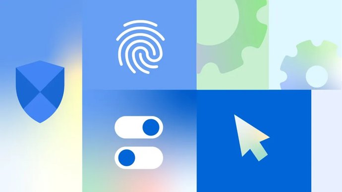 Ilustración de ciberseguridad de Google.