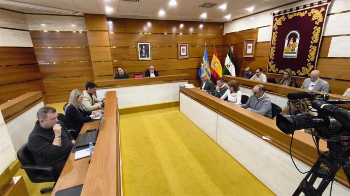 Sesión plenaria en el Ayuntamiento de Alhaurín de la Torre.